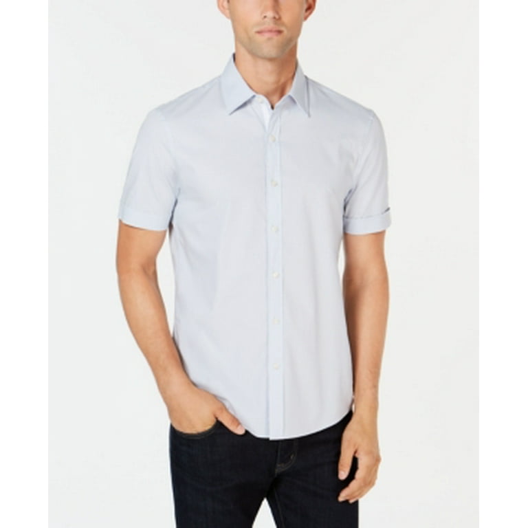 Michael kors short sleeve button down deals