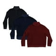 thumbnail image 1 of Michael Kors Men's Sweater Quarter Zip Pullover Lightweight Mock Neck M L Xl Xxl, 1 of 1