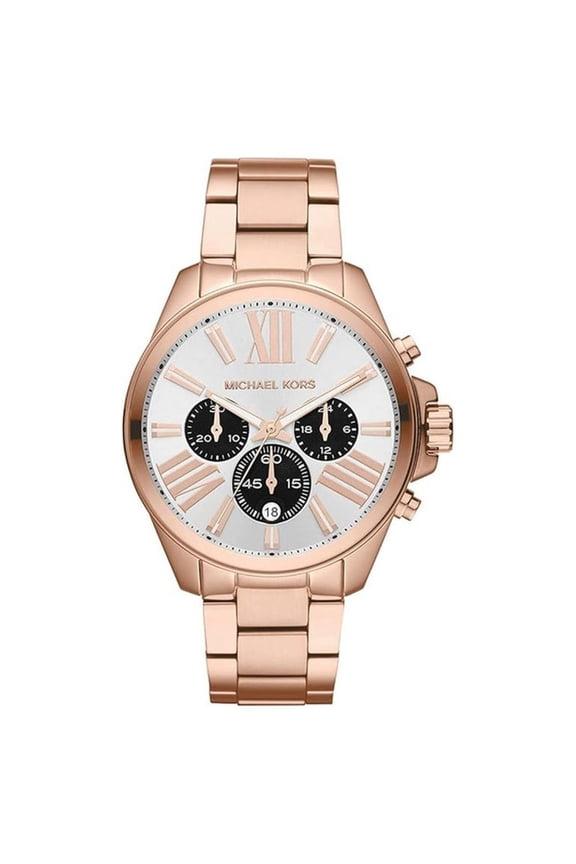 Men's Wren MK5712 Silver Stainless-Steel Quartz Fashion Watch