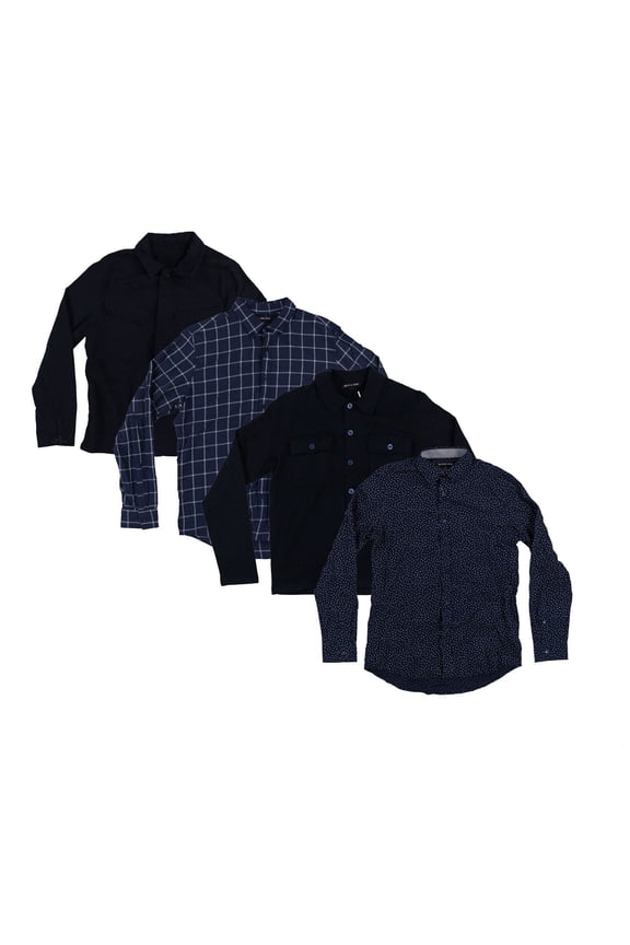 Mens Button Up Shirt Buttondown Collared Casual Buttonup M L Xl Xxl