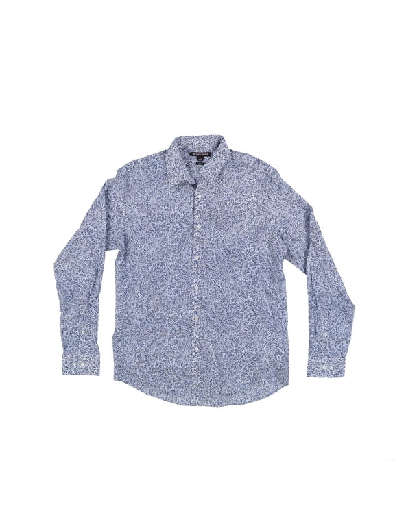 Men's Slim Fit Button Down Long Sleeve Shirt