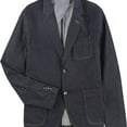 thumbnail image 1 of Michael Kors Mens Chambray Two Button Blazer Jacket, Blue, 42 Regular, 1 of 4