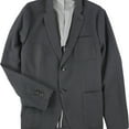 thumbnail image 1 of Michael Kors Mens Checked Two Button Blazer Jacket, Grey, 40 Regular, 1 of 4