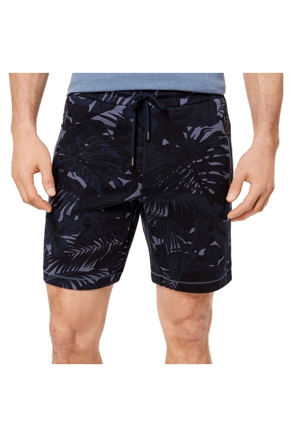 Mens Classic-Fit Casual Walking Shorts, Blue, Large