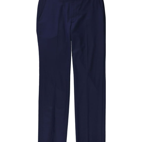 Michael Kors Mens Coolmax Dress Pants Slacks, Blue, 30W x 32L