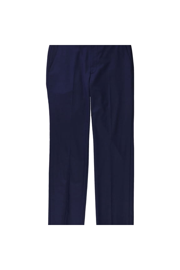 Mens Coolmax Dress Pants Slacks, Blue, 31W x 32L