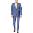 thumbnail image 1 of Michael Kors Mens Pinstripe Two Button Blazer Jacket, Blue, 44 Regular, 1 of 2