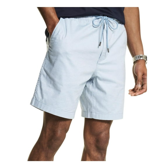 Michael Kors Mens Regular Fit 8" Inseam Khaki Shorts