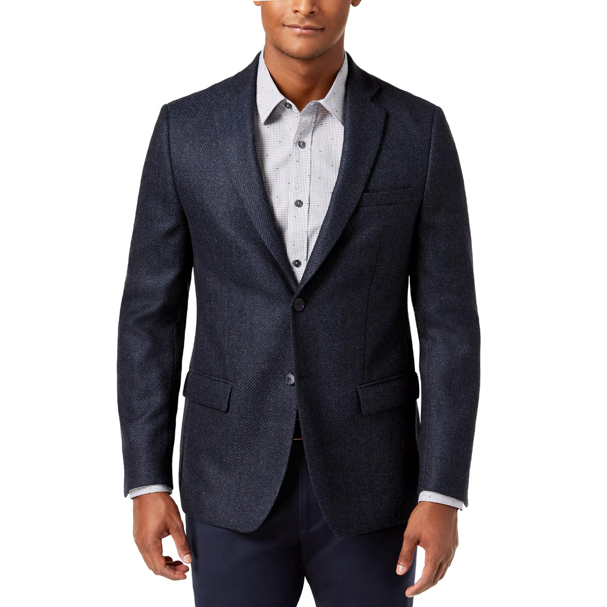 Michael kors navy blue blazer Clearance