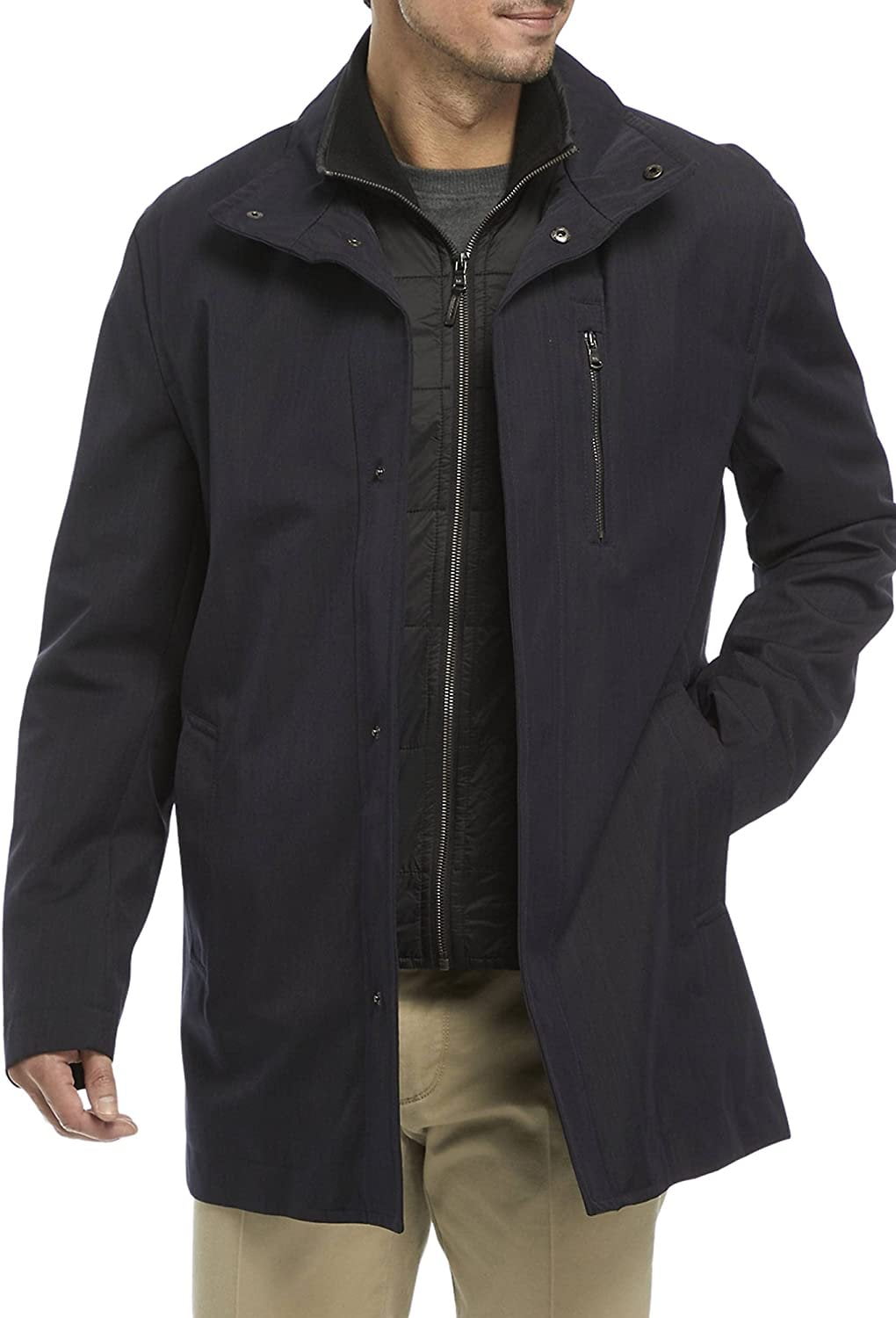 Michael kors shop water resistant overcoat