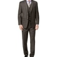 thumbnail image 1 of Michael Kors Mens Stepweave Two Button Blazer Jacket, Brown, 44 Regular, 1 of 2