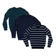 thumbnail image 1 of Michael Kors Mens Sweater Extra Fine Merino Wool Crew Neck Lightweight Pullover, 1 of 1