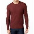 thumbnail image 1 of Michael Kors Mens Textured Knit Sweater, Brown, XX-Large, 1 of 2