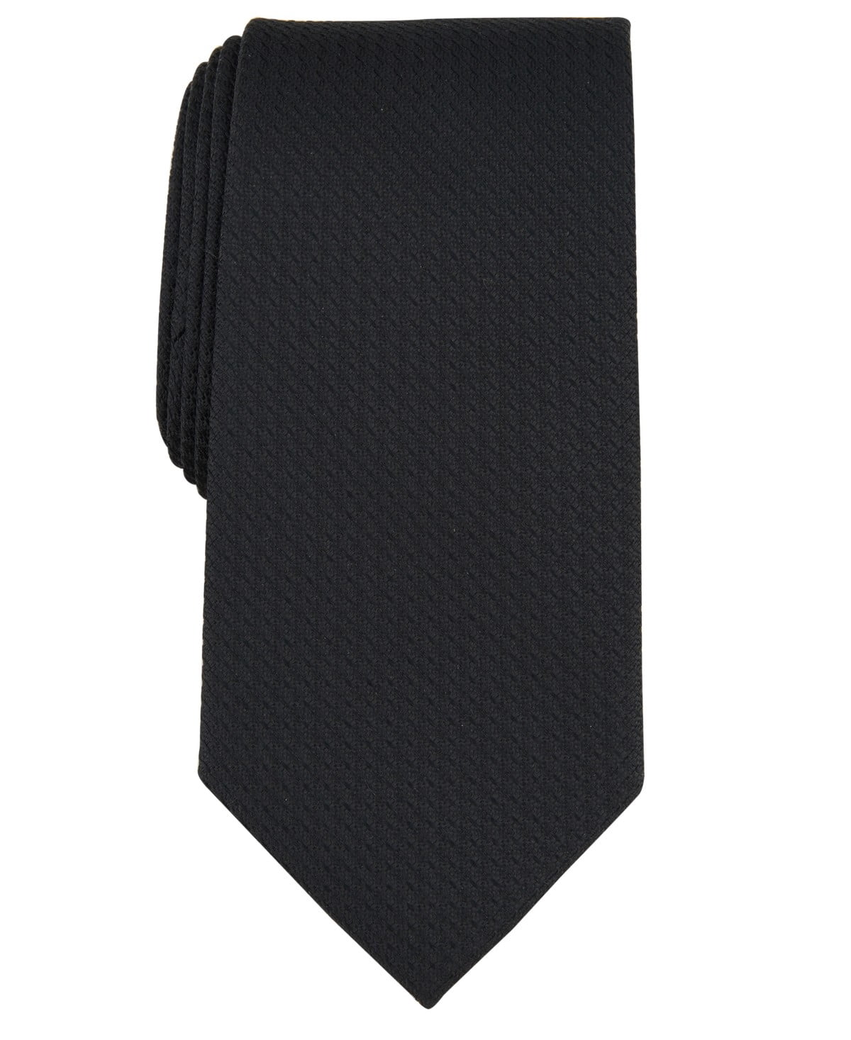 Michael Kors Mens Tie Necktie One Size Black Elsen