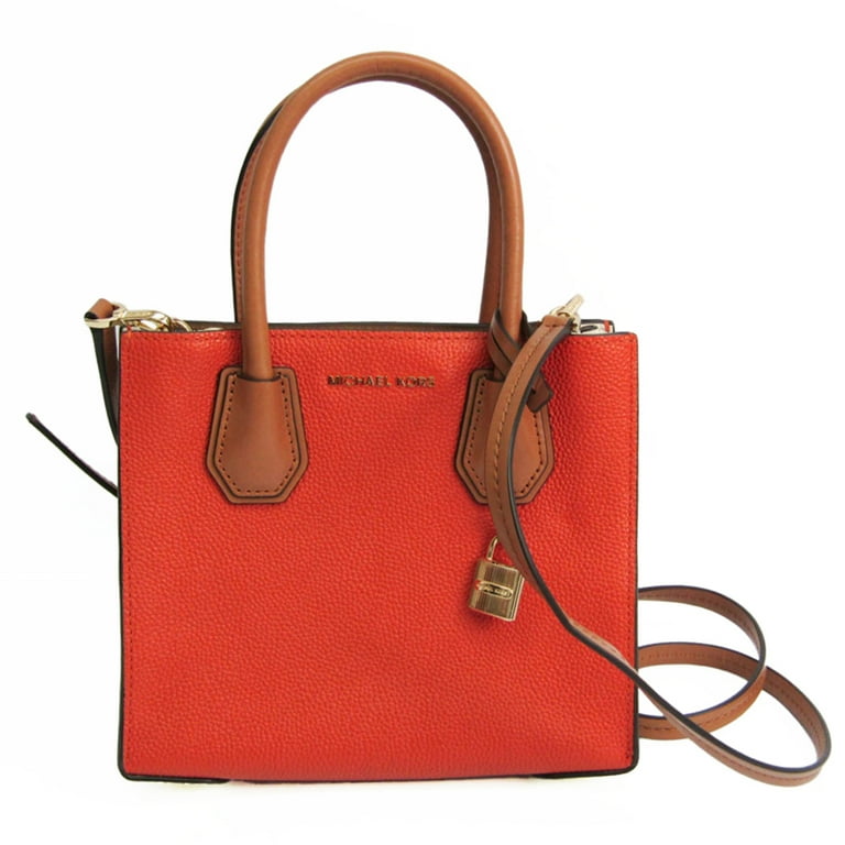 Orange michael cheap kors handbag