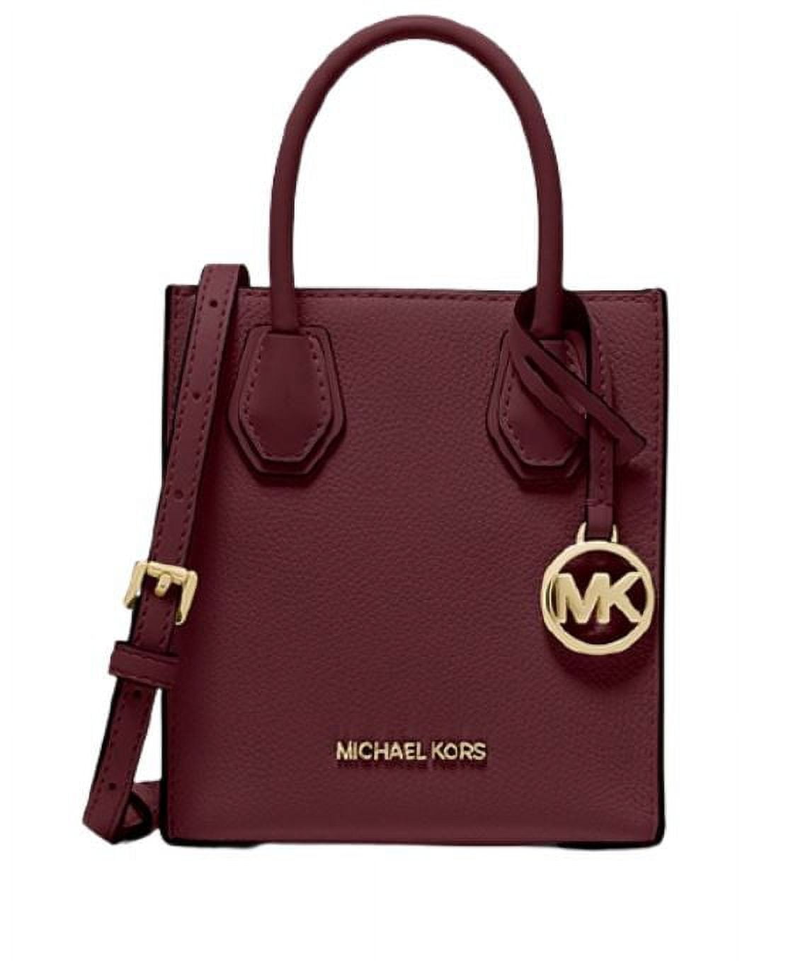 Michael Kors Mercer Extra-Small Pebbled Leather Crossbody Bag