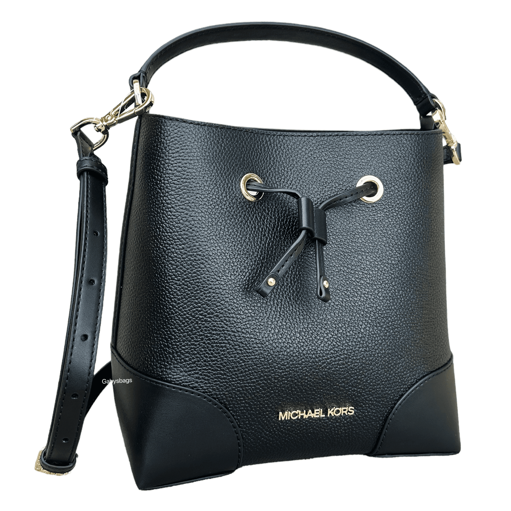 【未使用】MICHAEL KORS　SAGE MLTI MD BUCKET Reed Medium Logo Bucket Bag | Michael Kors [US]