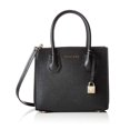 thumbnail image 1 of Michael Kors Mercer Medium Messenger, Women’s Cross-Body Bag, Black, 11x19x22 cm, 1 of 1