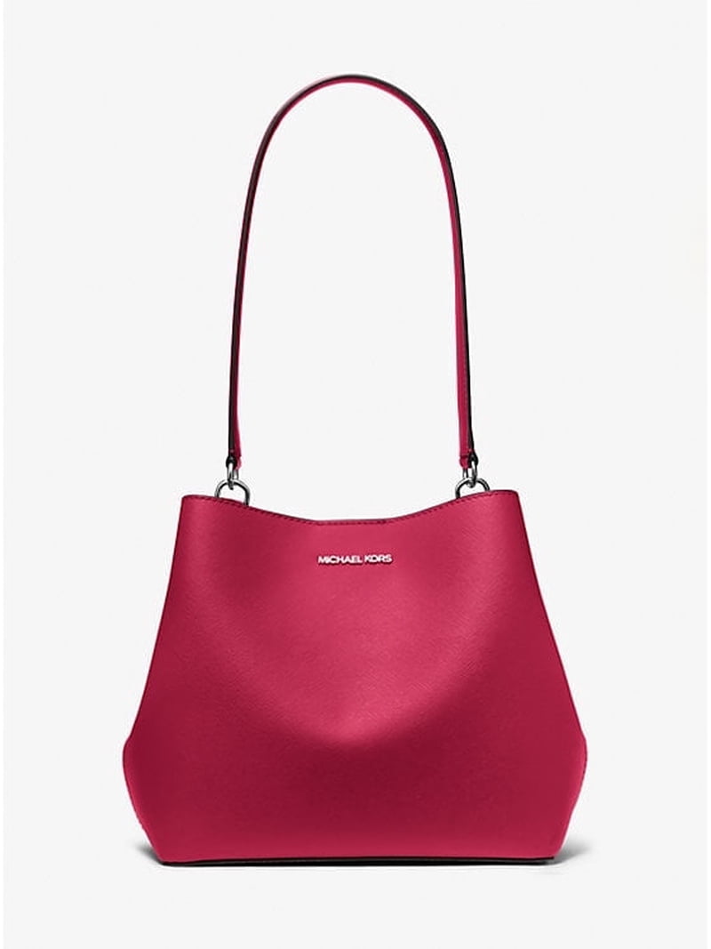MICHAEL KORS ショルダーバッグ Michael Kors Greenwich Small Color-Block Logo and Saffiano Leather
