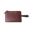 thumbnail image 1 of Michael Kors Mercer Small Coin Purse One Size (Merlot) 32T7SM9P0L-580, 1 of 6