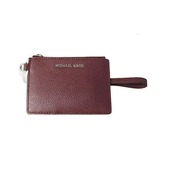 Michael Kors Mercer Small Coin Purse One Size (Merlot) 32T7SM9P0L-580