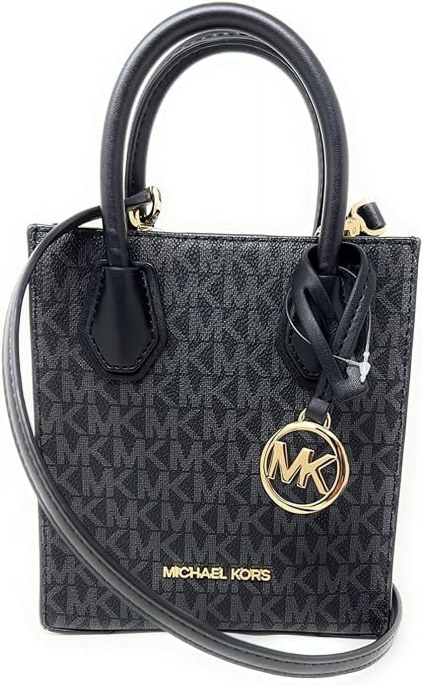 Michael Kors Mercer XS Black Crossbody Bag with Adjustable