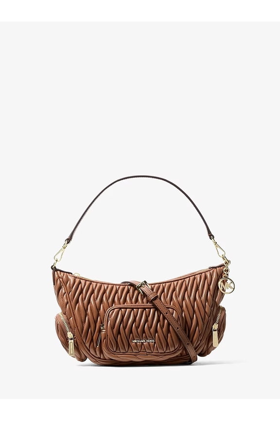 Merritt Matelass Convertible Crossbody Bag - Luggage