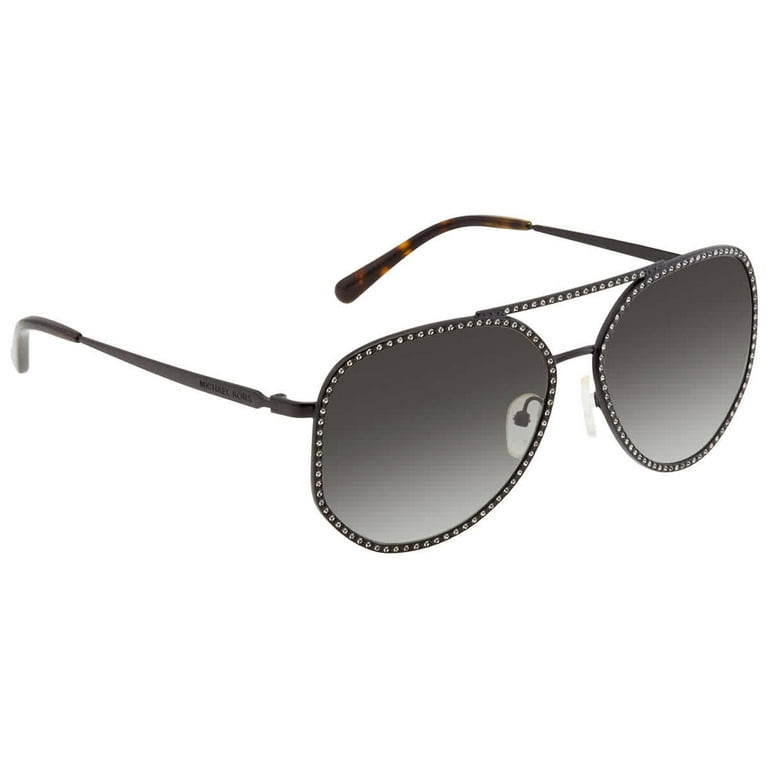 Michael Kors Miami Grey Gradient Pilot Ladies Sunglasses MK1039B 106111 58 Female