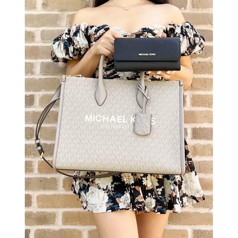 Michael kors store purse pearl grey