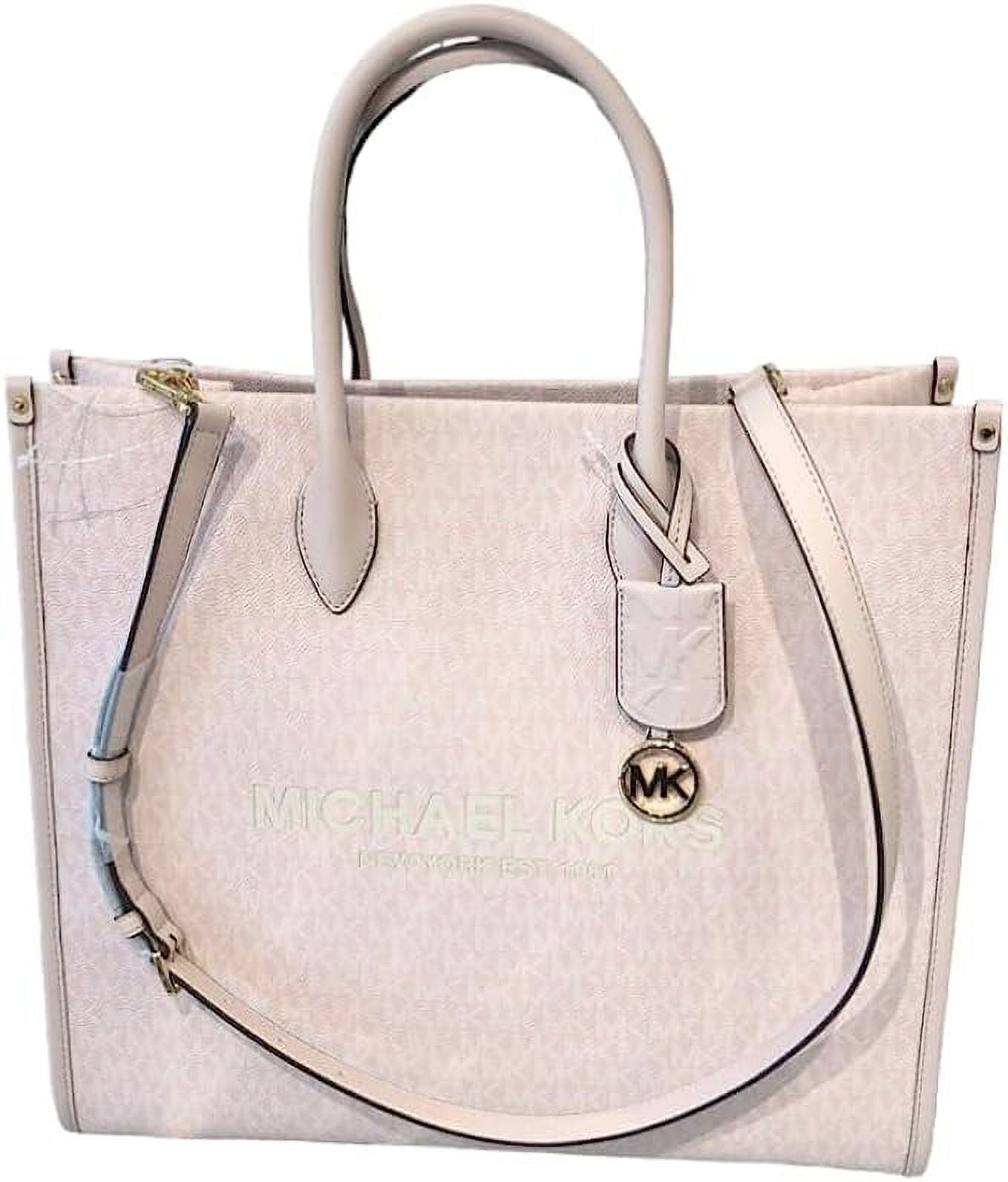 Michael Kors Mirella Medium Tote Bag (Vanilla) 35F2G7ZT2B-149 - AllGlitters