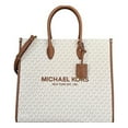 thumbnail image 1 of Michael Kors Mirella Large Vanilla PVC North South Tote, 1 of 4