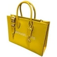 thumbnail image 1 of Michael Kors Mirella Medium EW Tote Crossbody Shopper Bag Golden Yellow Leather - 35S4G7ZT2L, 1 of 1
