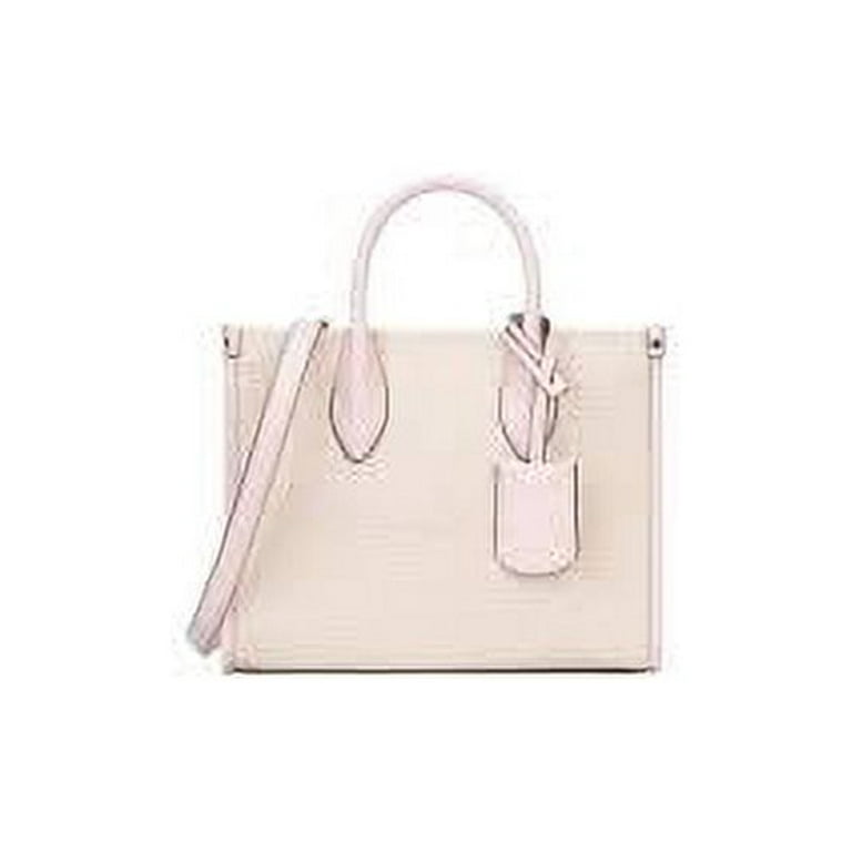 Michael Kors Mirella Small Powder Blush Canvas Shopper Crossbody