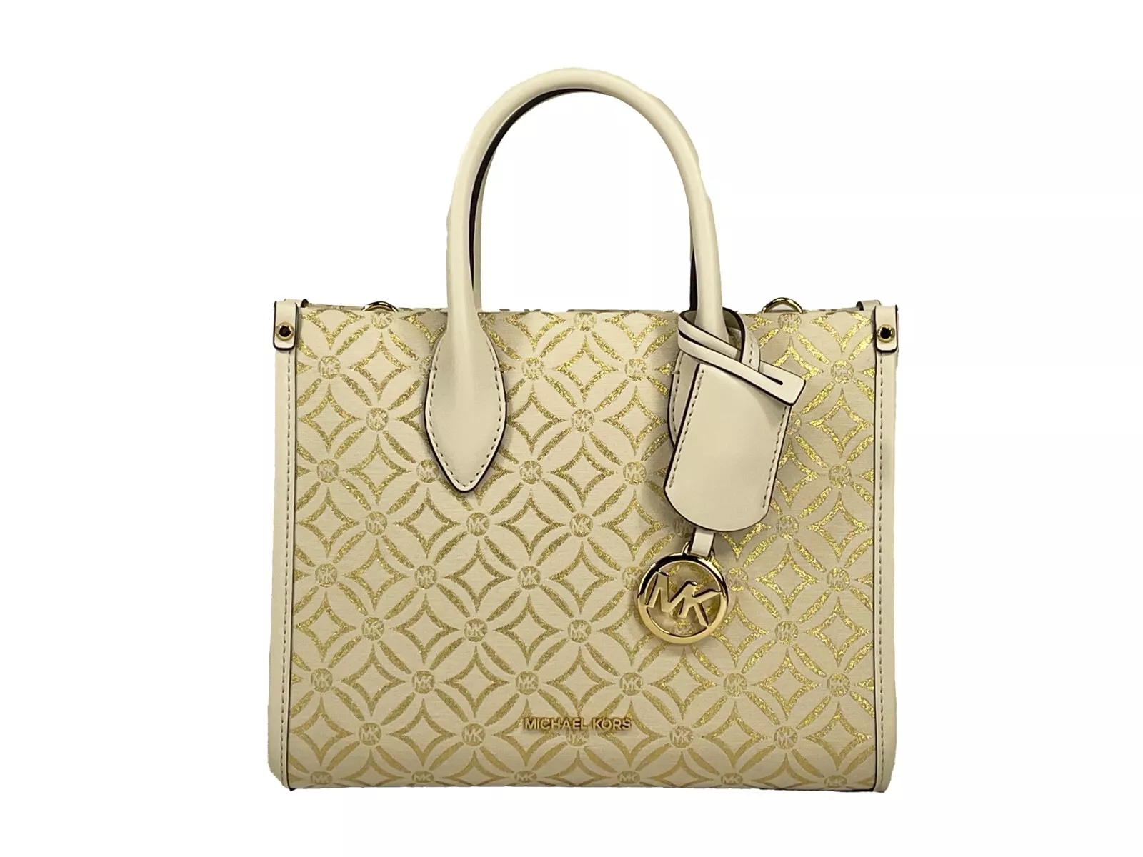 その他 mery Michael Kors Mirella Small Top Zip Crossbody Tote Bag
