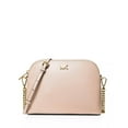 thumbnail image 1 of Michael Kors Mott Pink Large Leather Zip Dome Crossbody, 1 of 2