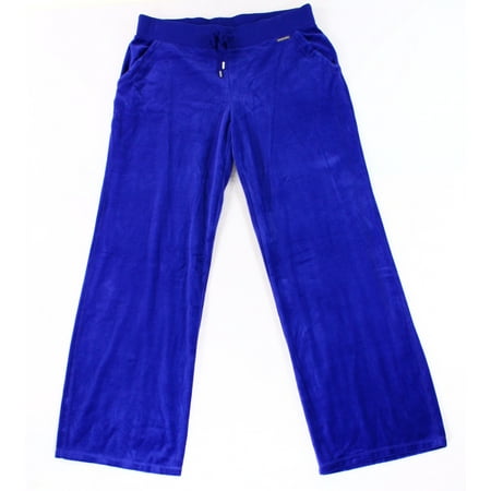 Michael Kors NEW Dark Azurite Blue Women's Size Large L Pull-On Pants $89