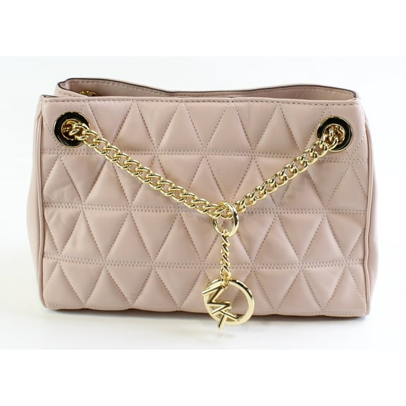 Michael Kors NEW Soft Pink Leather Medium Scarlett Messenger Purse