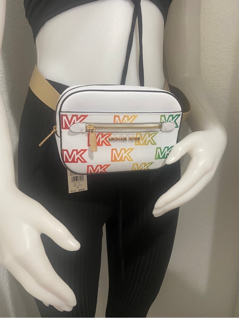 Michael Kors Optic White Multi Small Belt Bag - Walmart.com display picture 3