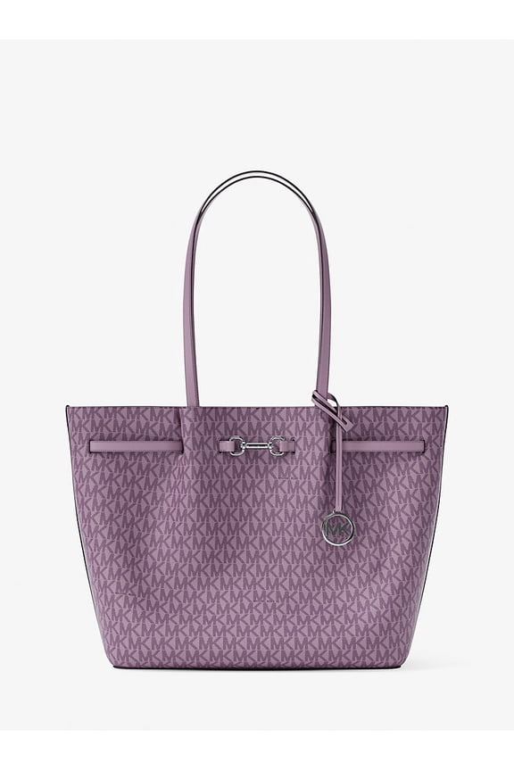 Outlet Carson Large Signature Logo Tote Bag - LT Quartz