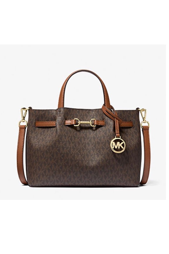 Outlet Carson Small Signature Logo Satchel 35S5G2ZS5B-847