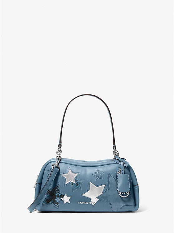 Michael Kors Outlet Cecily Small Embellished Shoulder Bag - Corn