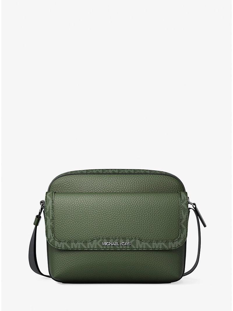 ✨美品 MICHAEL KORS COOPER トラベル クロスボディ バッグ Michael Kors Outlet Cooper Medium Pebbled Leather and Signature