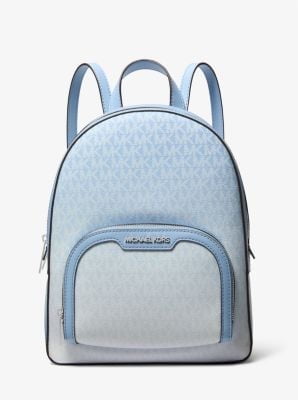 Michael Kors Outlet Jaycee Medium Ombré Signature Logo Backpack