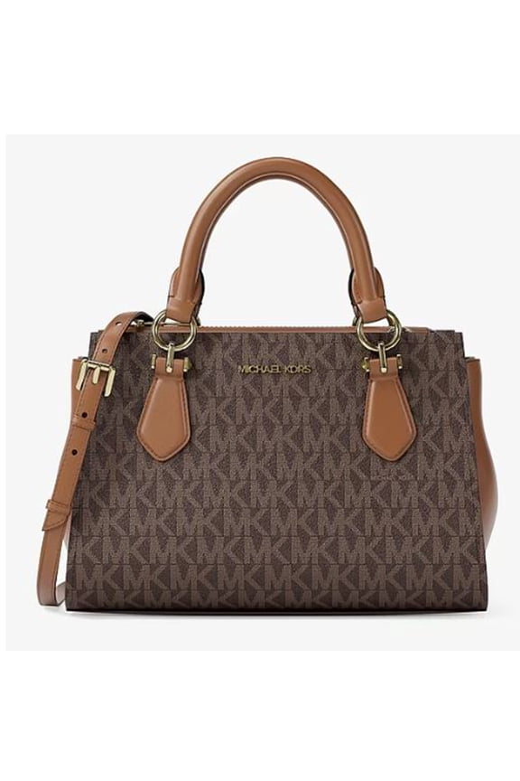 Women's Marilyn Small Signature Logo Messenger Bag 35F5G6AM1B-847