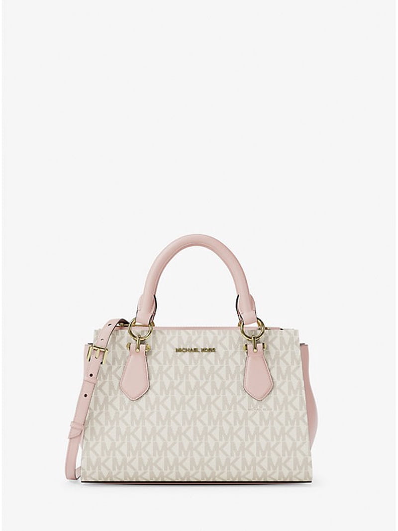Michael Kors Outlet Marilyn Small Signature Logo Messenger Bag
