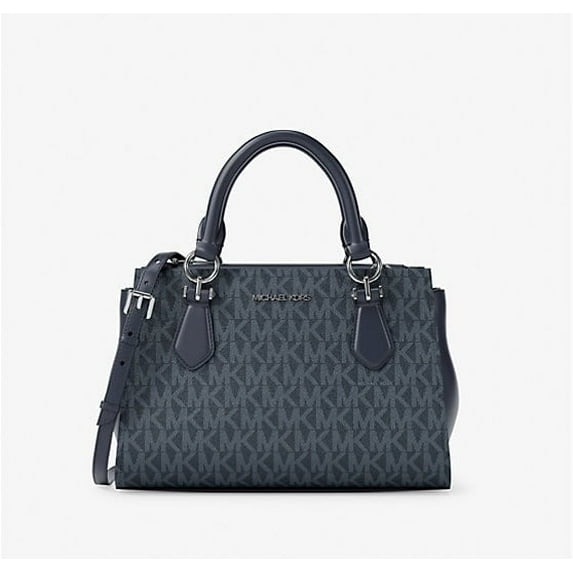 Michael Kors Outlet Marilyn Small Signature Logo Messenger Bag