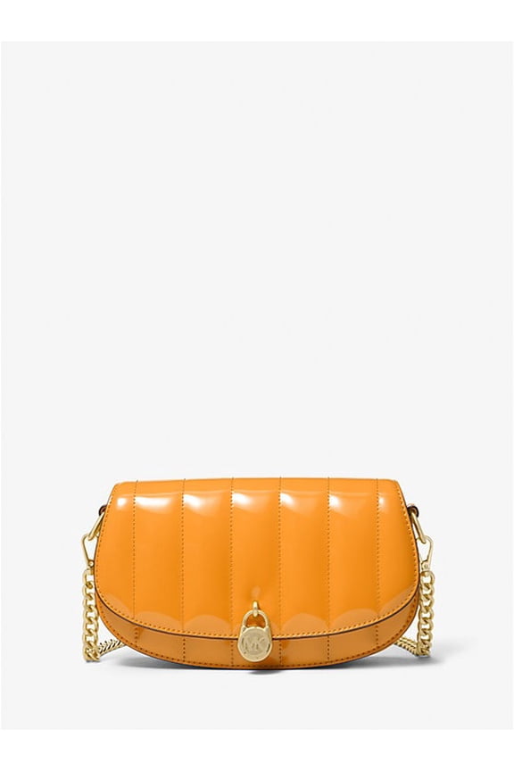 Outlet Mila Small Patent Convertible Crossbody Bag - Pop Orange