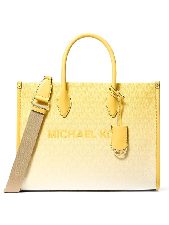 Women's Mirella Medium Ombré Logo Tote Bag - Daisy Yellow