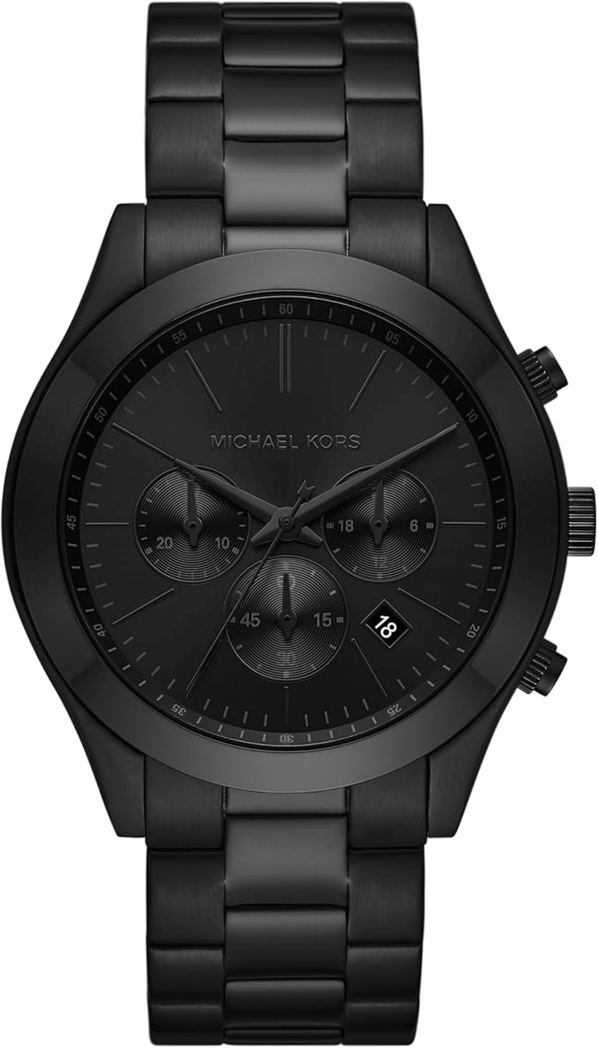 【関税&送料込】Michael By Michael Kors Black Stretch Viscos Jenkins Stretch Knit Trainer | Michael Kors [US]