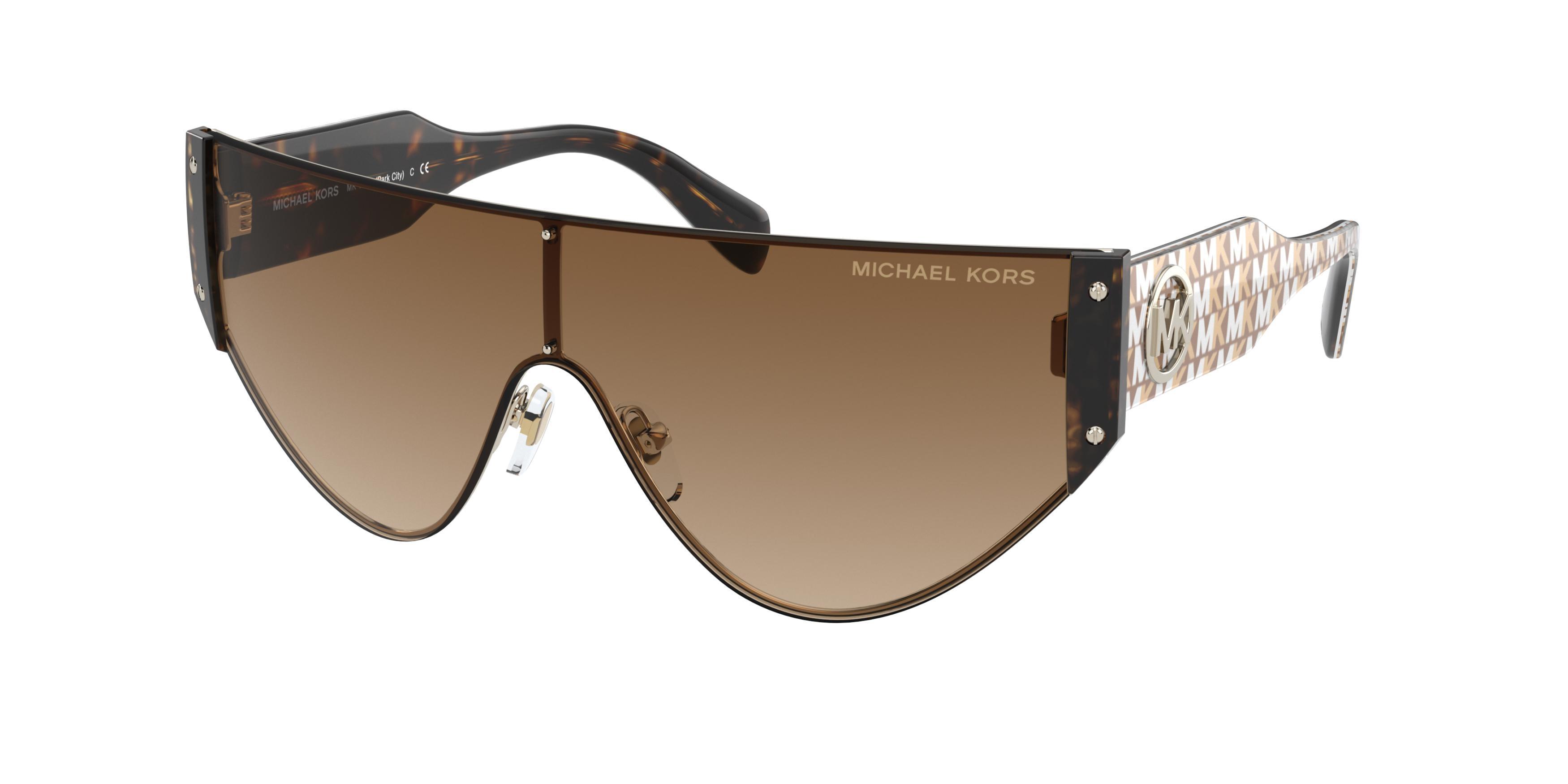 Michael Kors Gold Shield-Style Sunglasses Michael Kors Monte Carlo MK1161 Sunglasses 189687 Yellow  main image 2